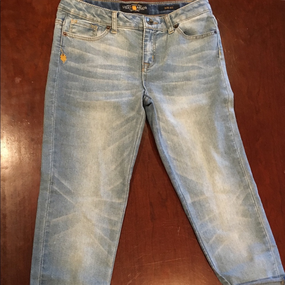 Lucky brand Girls Zoe fit jeans